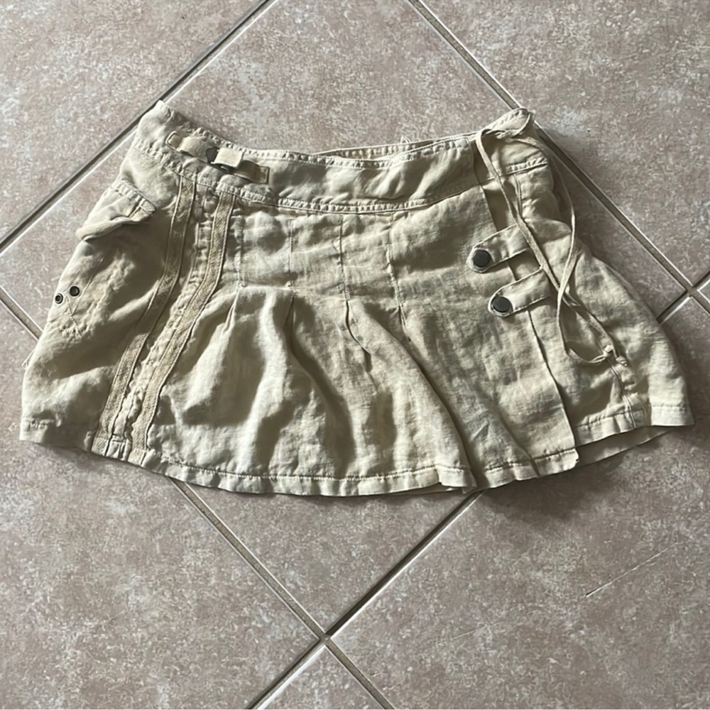 Mini cargo skirt